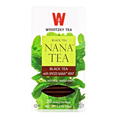 Wissotzky Black Tea With Spices And Nana 20 ct