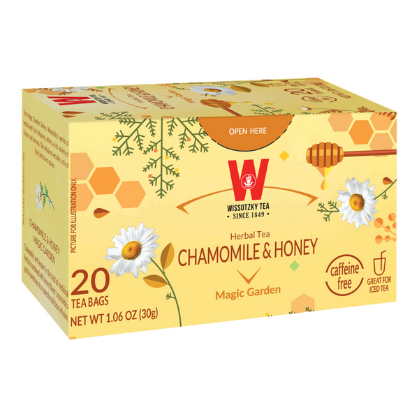 Wissotzky Chamomile Honey Tea 20 ct