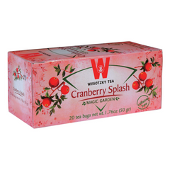 Wissotzky Cranberry Splash Tea 20 ct