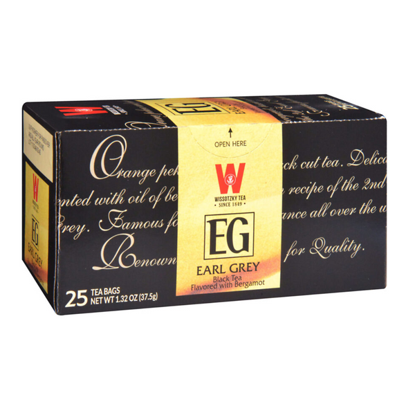 Wissotzky Earl Grey Tea 25 ct