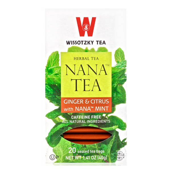 Wissotzky Ginger Lemon With Nana Tea 20 ct