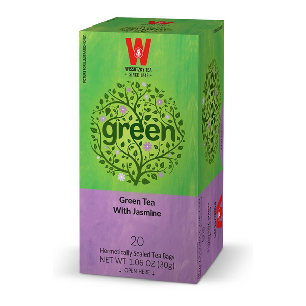 Wissotzky Jasmine Green Tea 20 ct