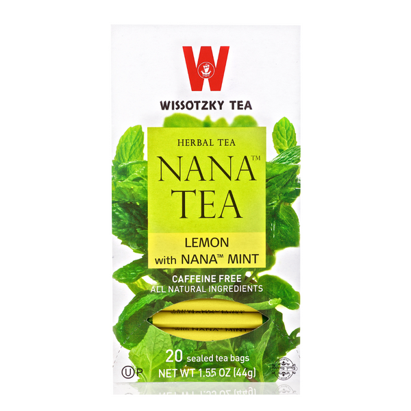 Wissotzky Nana Lemon Tea 20 ct