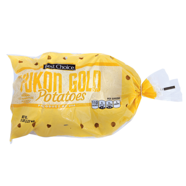 Yukon Gold (Yellow) Potatoes 5 lbs Bag